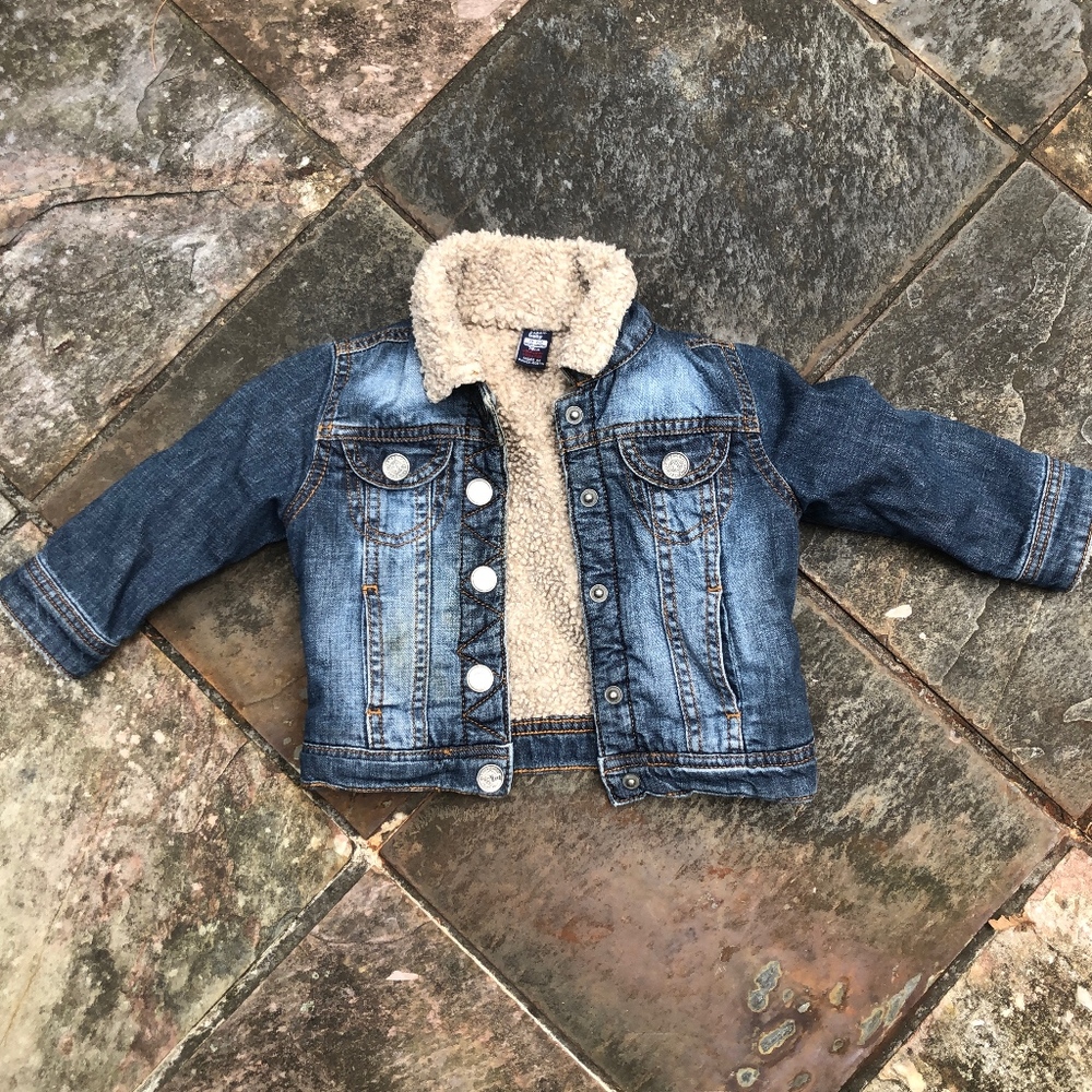 Zara Baby Jean Jacket Lined